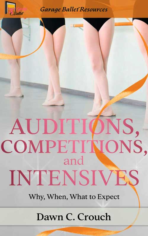 Cook cover for Auditions, Competitions, and Intensives by Dawn C. Crouch